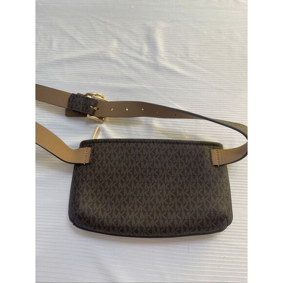 Michael Kors Fanny Pack Adjustable Logo Belt Bag Size S/M - Picture 6 of 8